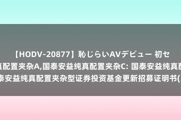 【HODV-20877】恥じらいAVデビュー 初セックス4時間 国泰安益纯真配置夹杂A,国泰安益纯真配置夹杂C: 国泰安益纯真配置夹杂型证券投资基金更新招募证明书(2024年第一号)